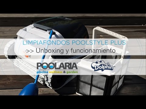 Limpiafondos Dolphin PoolStyle Plus Unboxing &amp; Test