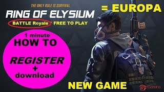 EUROPA 🔴HOW TO Register ROE + Download- RING of ELYSIUM = EUROPA