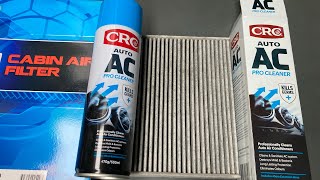 CLEAN YOUR AIR CONDITIONING - NO MORE SMELLS 🤷‍♂️🤣😉🙏✌️CRC AUTO AC PRO CLEANER