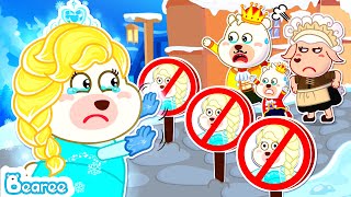 Mommy Elsa, Don't Leave Bearee! | Mommy, Please Come Back Home! | Kids Stories About Elsa Family