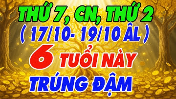 Hé Lộ 6 Con Giáp Dễ Trúng Số Độc Đắc , Tiền Từ Trời Rơi Xuống , Số Bắt Phải Giàu 3 Ngày 17-19/10 ÂL