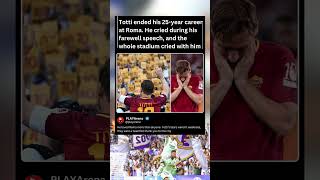 Download Lagu Totti ended his 25-year career at Roma. He cried during his farewell speech  and whole stadium cried MP3 Download Lagu Totti ended his 25-year career at Roma. He cried during his farewell speech  and whole stadium cried MP3