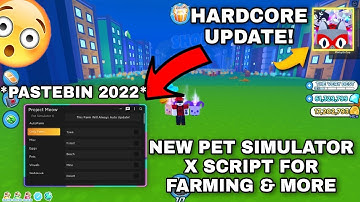 [🔥HARD!] NEW PET SIMULATOR X SCRIPT FOR FAST FARMING *PASTEBIN 2022* | ROBLOX ITA/ENG