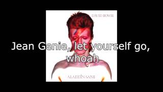 Video-Miniaturansicht von „The Jean Genie | David Bowie + Lyrics“