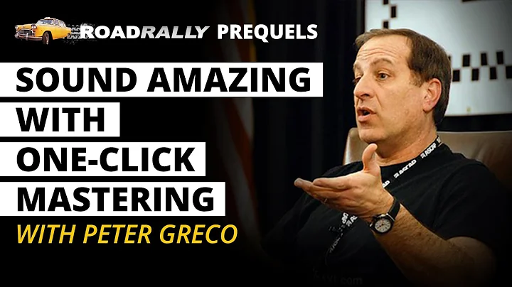 Sound Amazing with One-Click Mastering with Peter ...