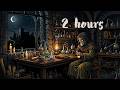 you entered the alchemist’s lab | dark fantasy study ambience