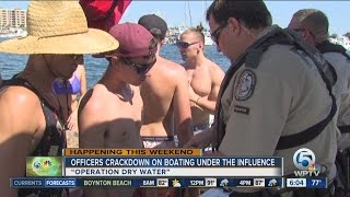 Law enforcement cracks down on boating under the influence