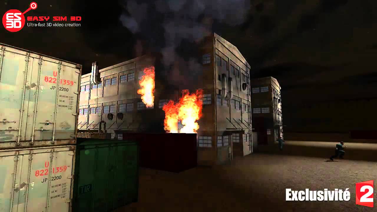 Tianjin Explosion - CHINA - 2015/08/14 - EASY SIM 3D®