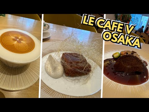 Louis Vuitton Cafe (Le Cafe V) Sugalabo V at Shinsaibashi Osaka