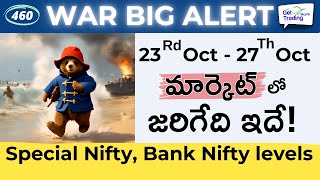 ✅❤️ Very Big Fall Red Alert?? Nifty, Bank Nifty ✅? Intraday Trading Strategy ? Stock Market Telugu??