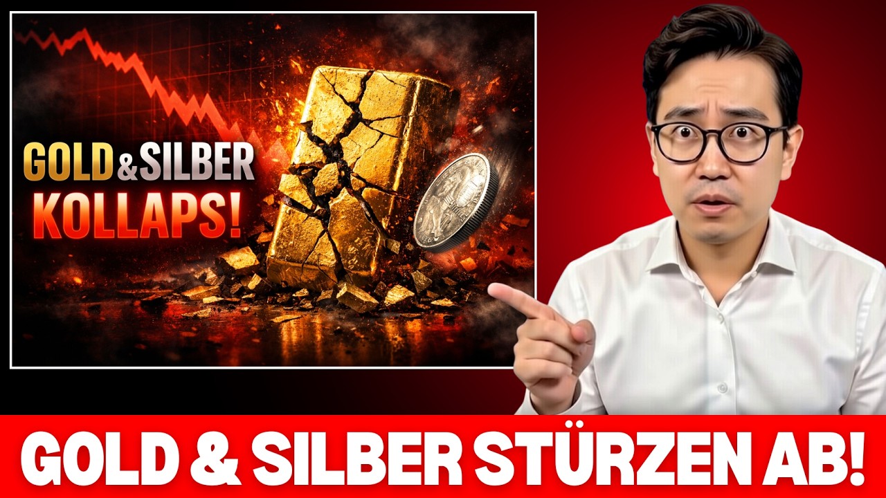 ES IST : VORBEI Der größte Gold- und Silber-Crash hat GERADE erst begonnen?