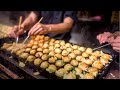 STREET FOOD TOUR of OSAKA JAPAN! Exploring Dōtonbori Food Street