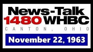 WHBC-RADIO (CANTON, OHIO) (11-22-63) (REGULAR PROGRAMMING + JFK ASSASSINATION BULLETINS)