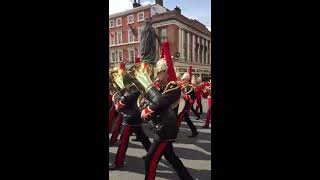 Windsor UK., Arrival of the Guard.