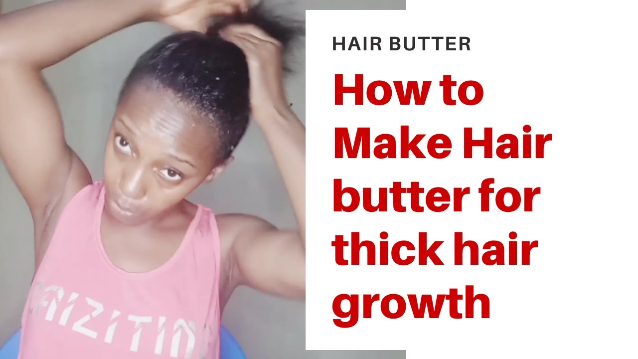 SHEA BUTTER HAIR MASK YouTube