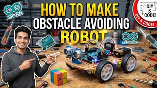 How to make obstacle avoiding car instantly making with testing with coding y.l el tech
