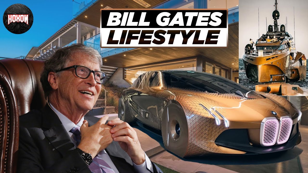 Bill Gates Lifestyle 2020 ϟ Cars, House, Private Jet