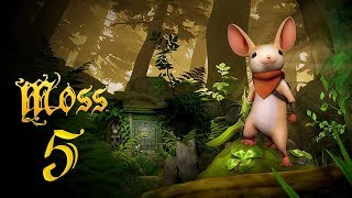 Прохождение Moss #5 (PS4 VR) - Вот это технологии!