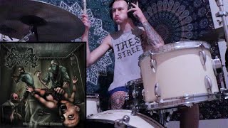 Cranial Osteotomy | Perverted in Cruel Form Surgery | Drum Cover by Machine Gun Benny