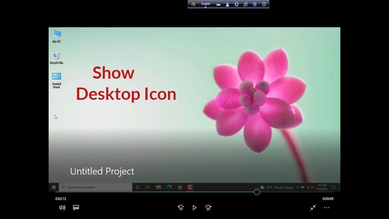 How To Show Or Fix Icons On Desktop Windows 10 Bangla Tutorial 