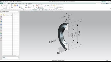 Modeling of FAG VRE305C Bearing Units in NX10.0 - Part #6 (Grease valve)