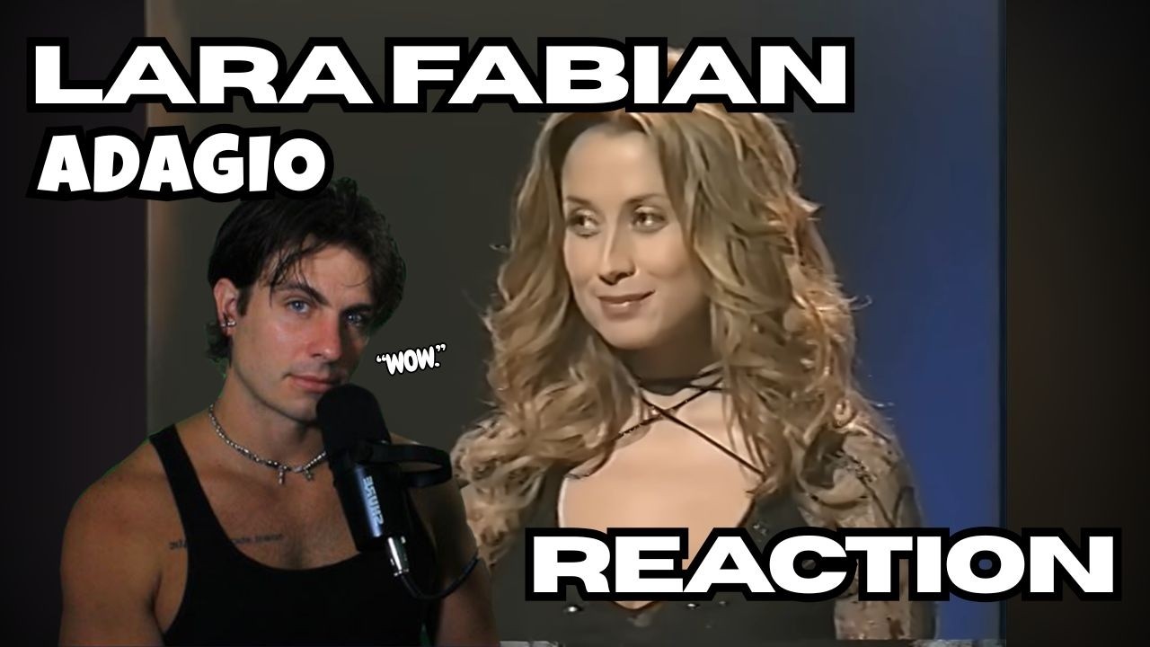 Реакция на выступление профессиональной певицы Лары Фабиан с адажио.