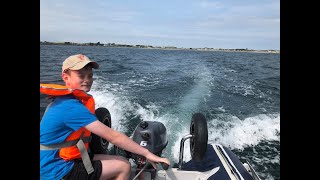 Honwave T35ae With Yamaha 6hp Outboard