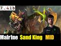 Malr1ne [Sand King] MID 7.41B - DOTA 2 HIGHEST MMR MATCH#dota2  #dota2gameplay