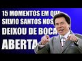 15 momentos em que Silvio Santos nos deixou de boca aberta - Mais que desimpedidos