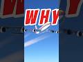 🤯why do planes fly so high ✈  #facts #shorts #informative
