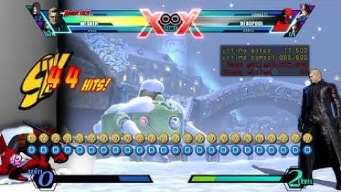 UMvC3 Wesker into Hulk raw tag combo concept ft Doom