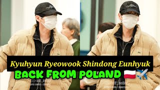 Download Lagu Kyuhyun, Ryeowook, Shindong, and Eunhyuk at Incheon Airport after their Poland trip 🇵🇱✈️ MP3 Download Lagu Kyuhyun, Ryeowook, Shindong, and Eunhyuk at Incheon Airport after their Poland trip 🇵🇱✈️ MP3
