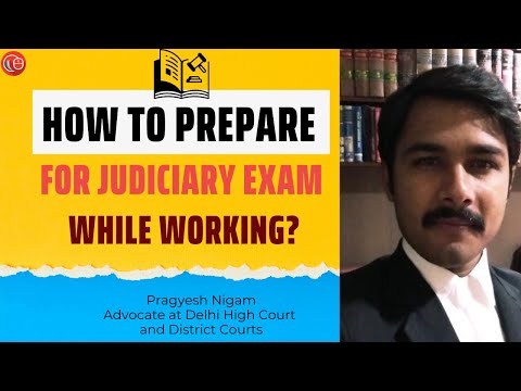 How to prepare for judiciary exam while working? | LawSikho Judiciary Prep