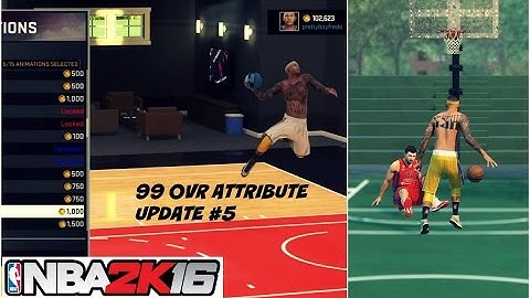 NBA 2K16| NEW 99 OVR PG ATTRIBUTE UPDATE | Best Signature Styles #5 - Prettyboyfredo