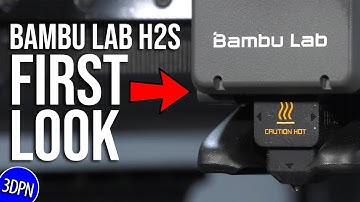 FIRST LOOK at the Bambu Lab H2S!