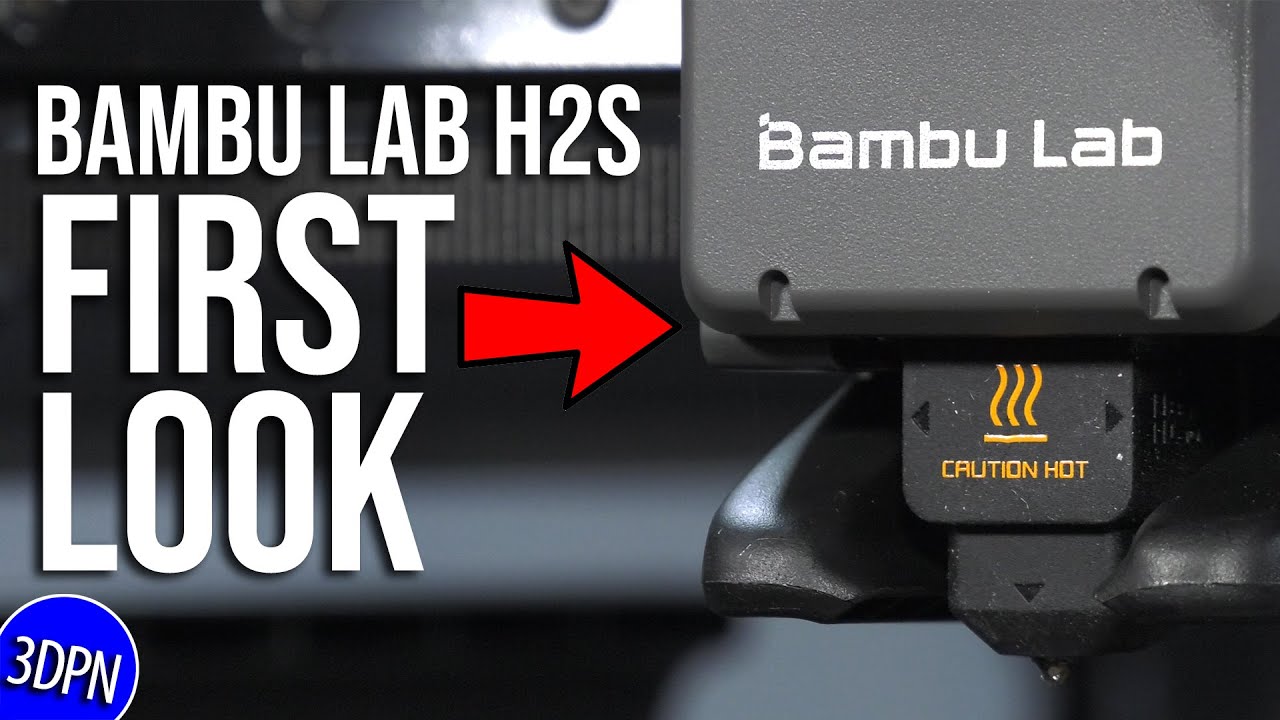 FIRST LOOK at the Bambu Lab H2S!