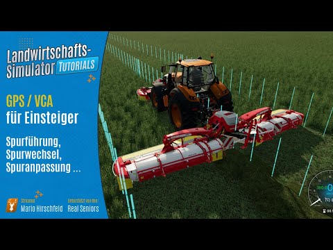 LS22 Tutorials: GPS / VCA - Vehicle Control Addon // Grundlagen für Einsteiger