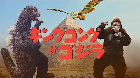 Godzilla X Kong: Egypt fight (Showa SFX)