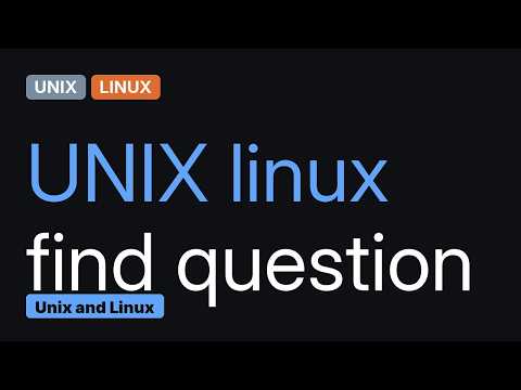 Unix & Linux: find: missing argument to -exec (4 Solutions!!)