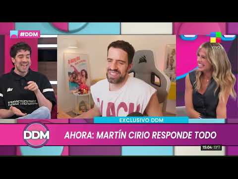 🔥 MARTÍN CIRIO RESPONDE TODO: SIEMPRE PROVOCADOR