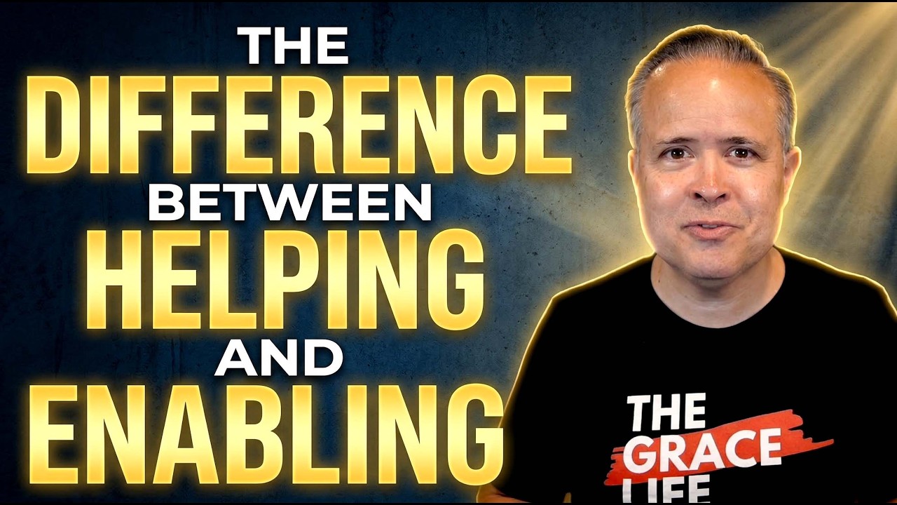 The Difference Between Helping and Enabling - YouTube
