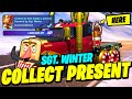 How to EASILY Collect an Item inside a Present Thrown by Sgt. Winter - Fortnite Winterfest Quest image