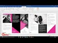 Creative Brochure Design in MS Word | Mastering Brochure Design: Creative Techniques Using MS Word