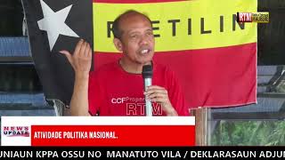 Atividade Politika Nasional FRETILIN nian.