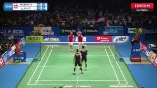 Fajar Alfian/Muhammad Rian Ardianto (INA) vs Mathias Boe/Carsten Mogensen (DEN)