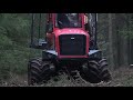 Komatsu 875 • Rückezug • Forwarder • Klemmbank