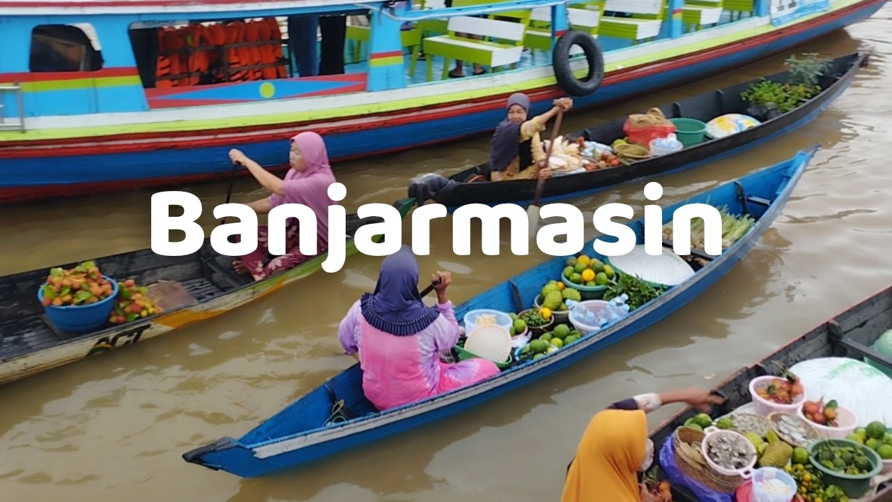 Jalan- jalan ke Banjarmasin gagal malam tahun baruan tapi bisa liat indahnya pasar lok baintan