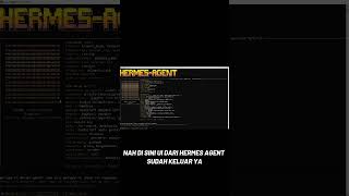 Akhirnya Hermes Agent berhasil konek ke 9router #hermesagent #9router #belajarai