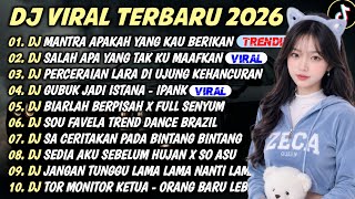 DJ TIKTOK TERBARU 2026🎵DJ MUTIARA IPANK🎵DJ SALAH APA🎵DJ PERCERAIAN LARA🎵DJ SIAPA DIHATIMU FULL ALBUM