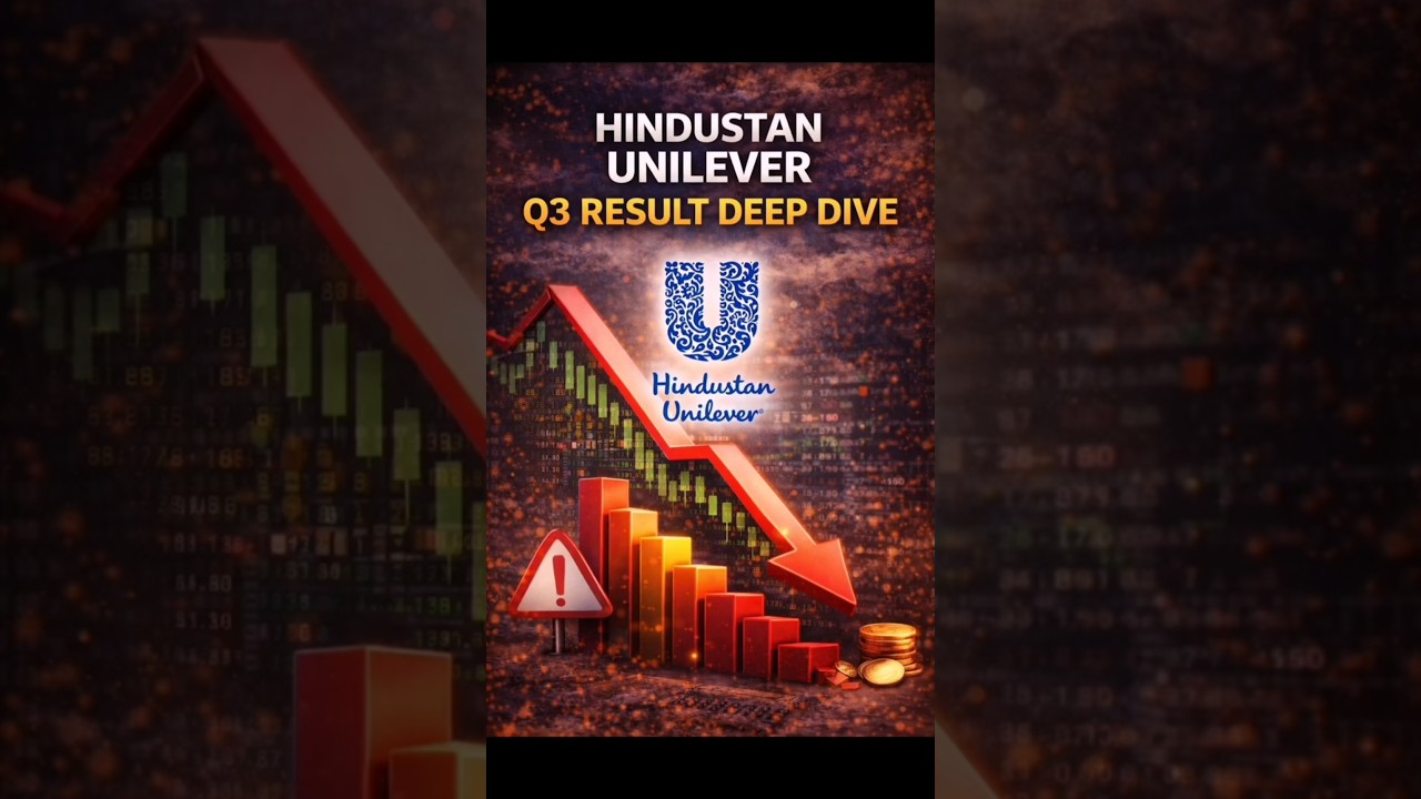 HUL Q3 Results Shock 😮 | Why Stock Fell today 🚨 